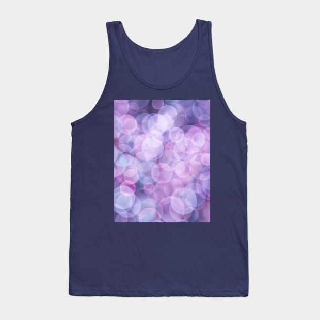 Layered bright pink and purple bubbles Tank Top by shikita_a